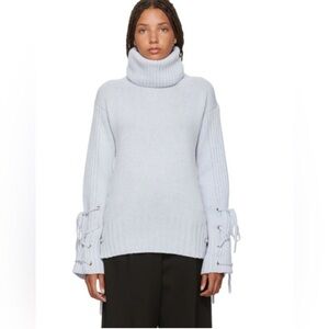 Mcq by Alexander MxQueen ribbed turtleneck wool sweater